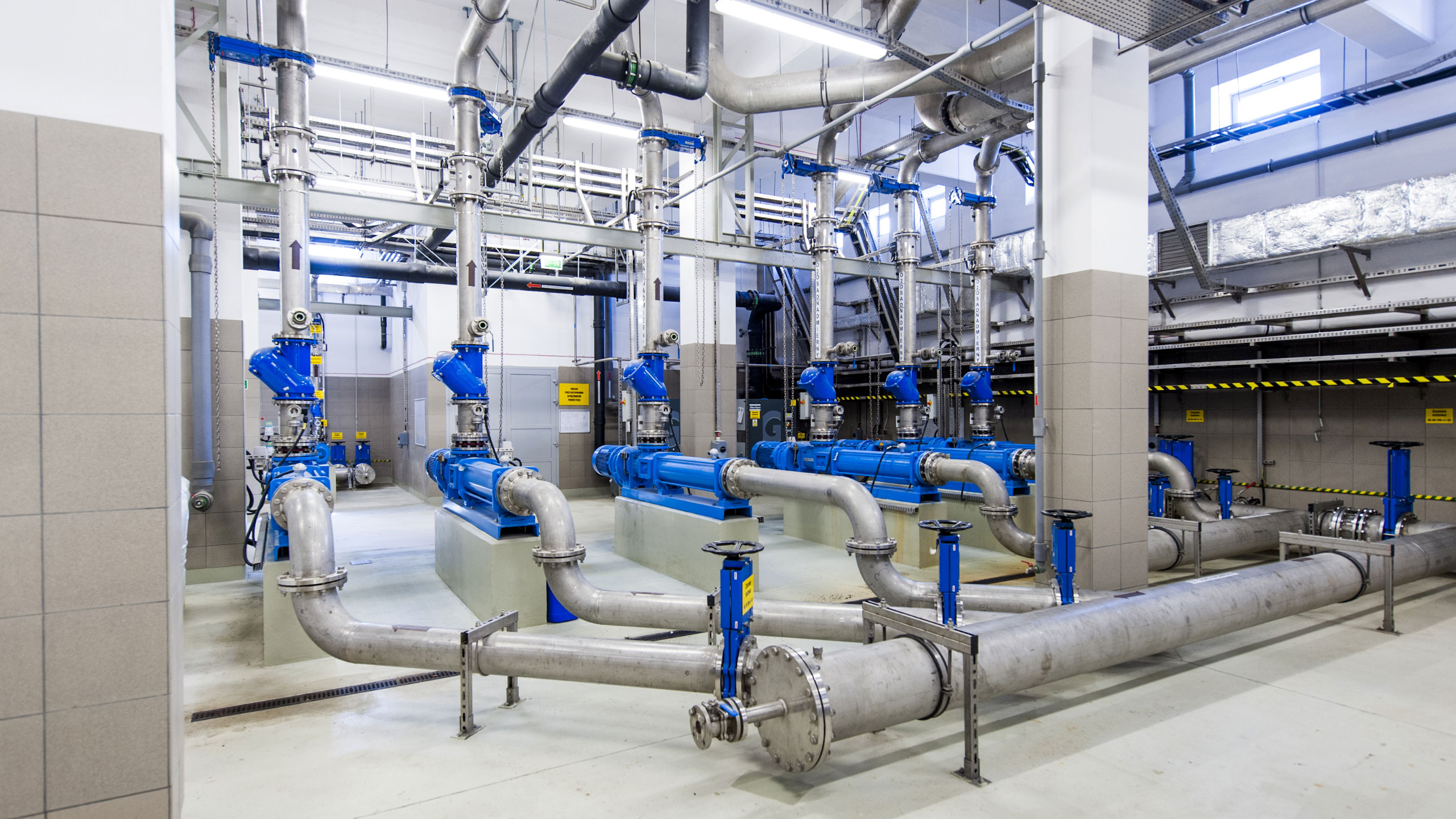 AVK check valves installed at wastewater treatment plant in Czajka, Poland